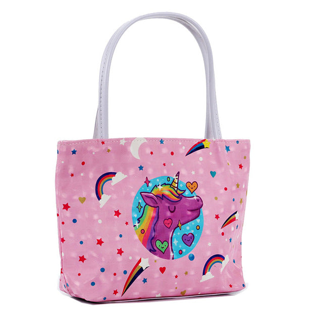 Colorful Unicorn Shopping / Tote Bag