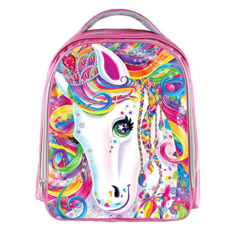 Girls Colorful Unicorn Rainbow Backpack