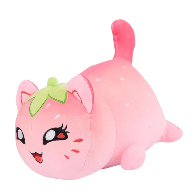 25cm Cat-icorn and Strawberry Cat Plushy Toy