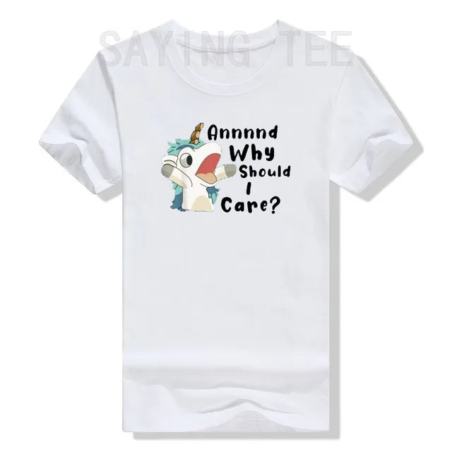 Funny Bluey Unicorn Puppet Shirt Kids and Adult Size